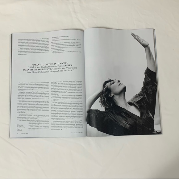 Vanity Fair Greta Gerwig “The Unstoppable” Issue December 2023/2024 Magazine - Picture 7 of 9